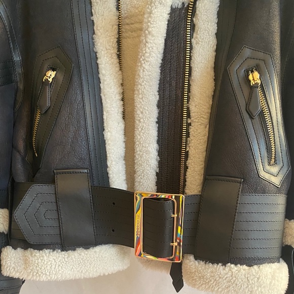 Burberry Shearling Coat - Picture 6 of 16